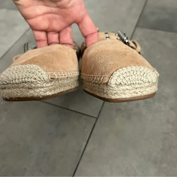 rag & bone Anteros espadrille tan flat neural shoe size 39 - Picture 5 of 9